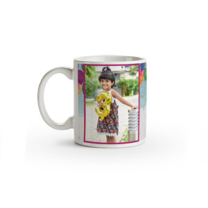 Customized White Mug Printing – Normal Handle